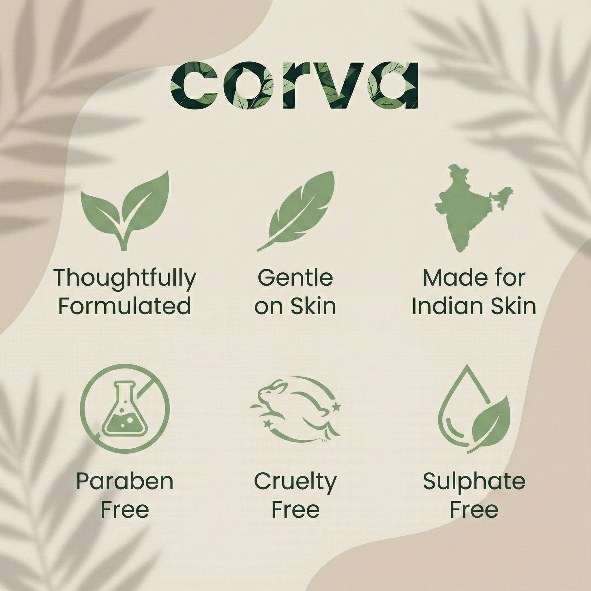 Corva Derma Glow Wash Off Face Mask